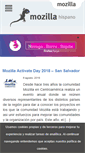 Mobile Screenshot of mozilla-hispano.org