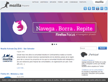 Tablet Screenshot of mozilla-hispano.org